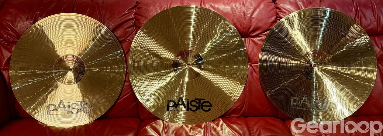 Paiste Signature Power Crash 18 & 19, Signature Full Crash 18. - bild 2
