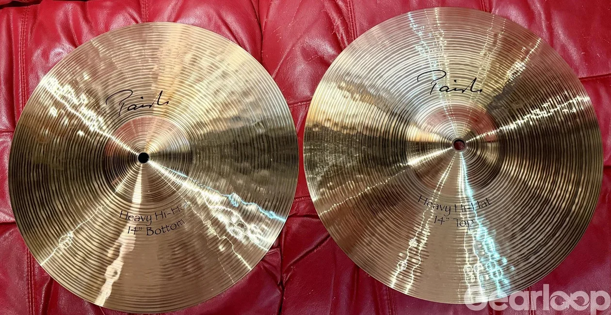 Paiste Signature Heavy 14 hi-hat, Signature Dark Crisp 14 hi-hat - bild 5