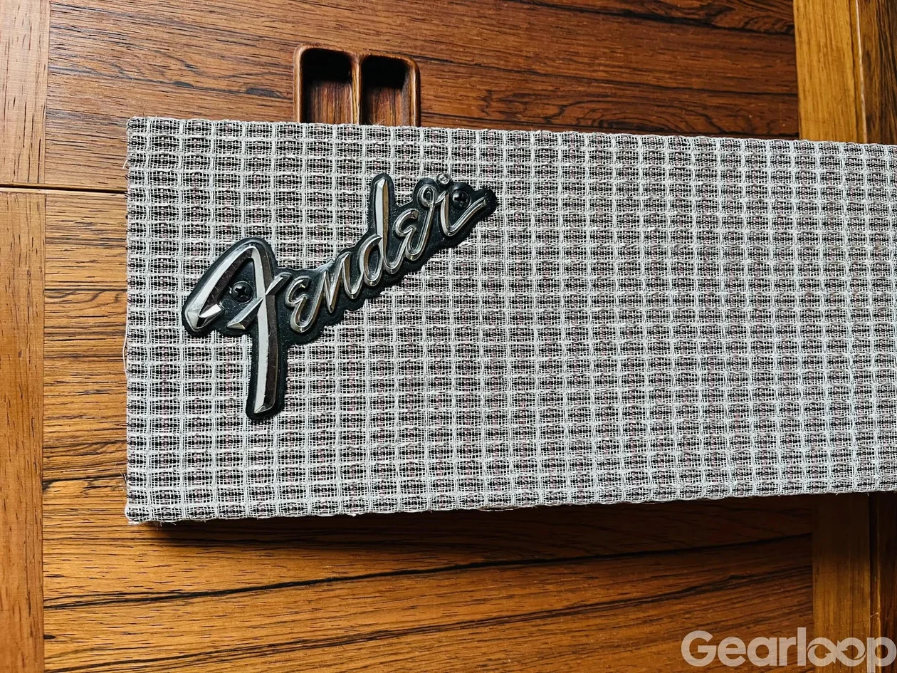 Fender Bassman 100 Silverface frontpanel original sent 70tal - bild 1