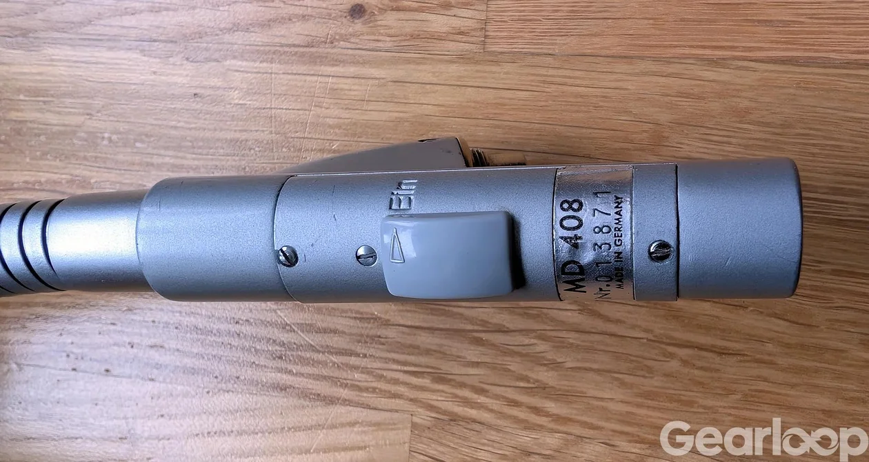 Sennheiser MD408 | dynamisk superkardioid | 60-tal | - bild 2