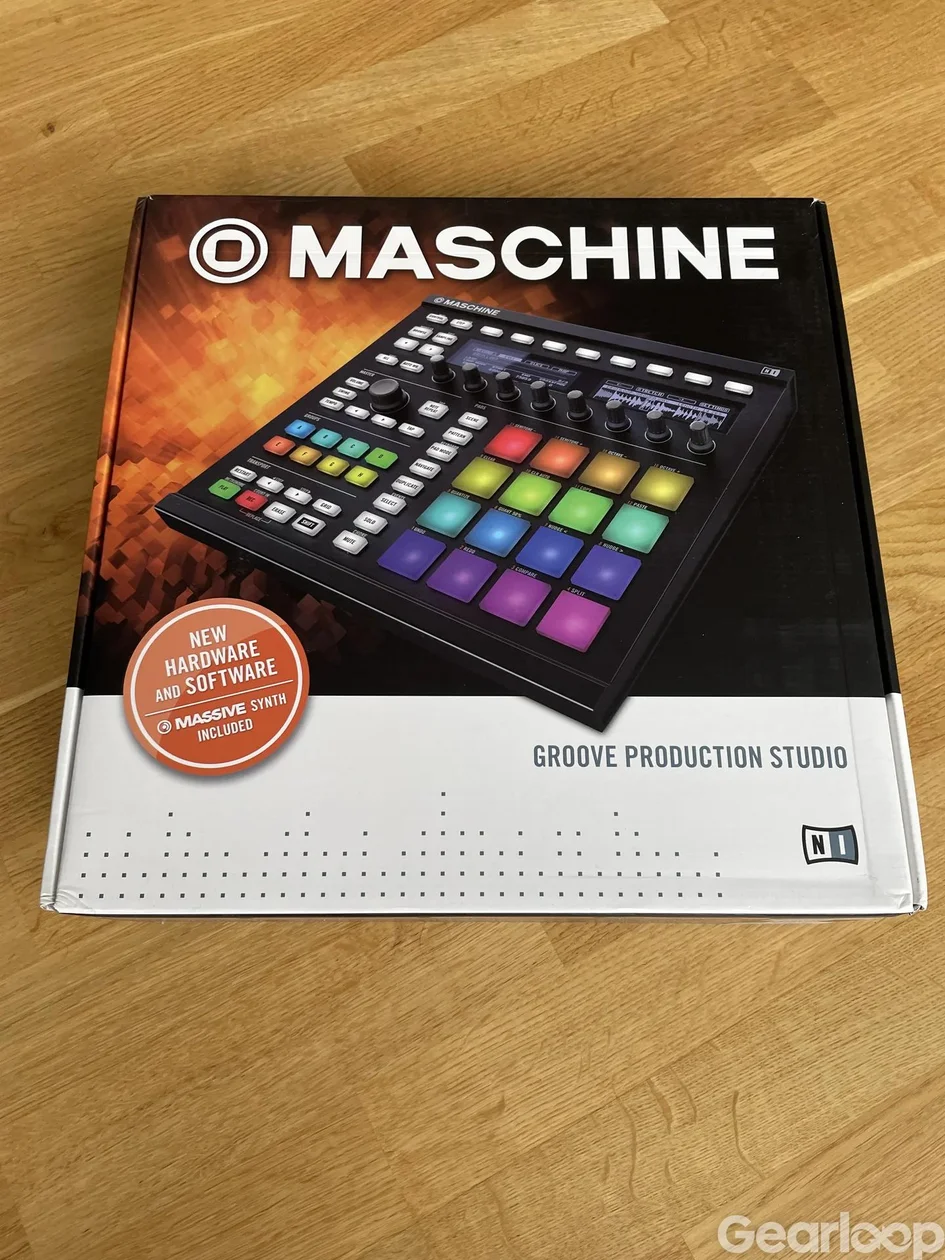 NI Maschine MK2 (Svart/Röd) med mjukvarulicens - bild 1