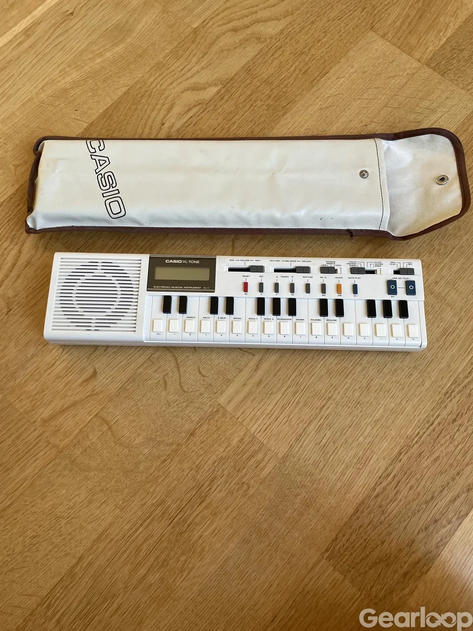 Casiotone VL-1. Klassisk lo-fi synth med originalfodral - bild 2