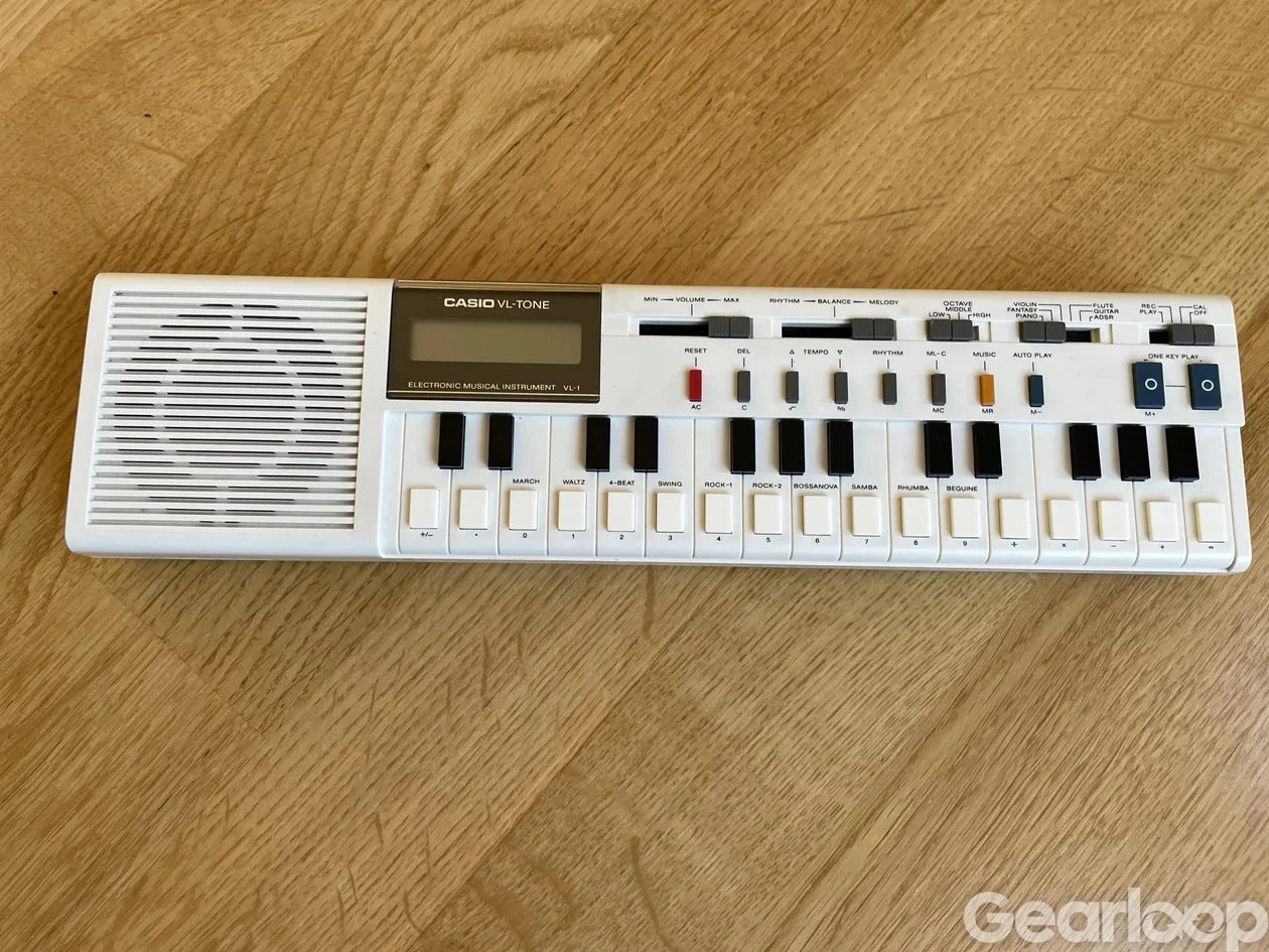 Casiotone VL-1. Klassisk lo-fi synth med originalfodral - bild 3