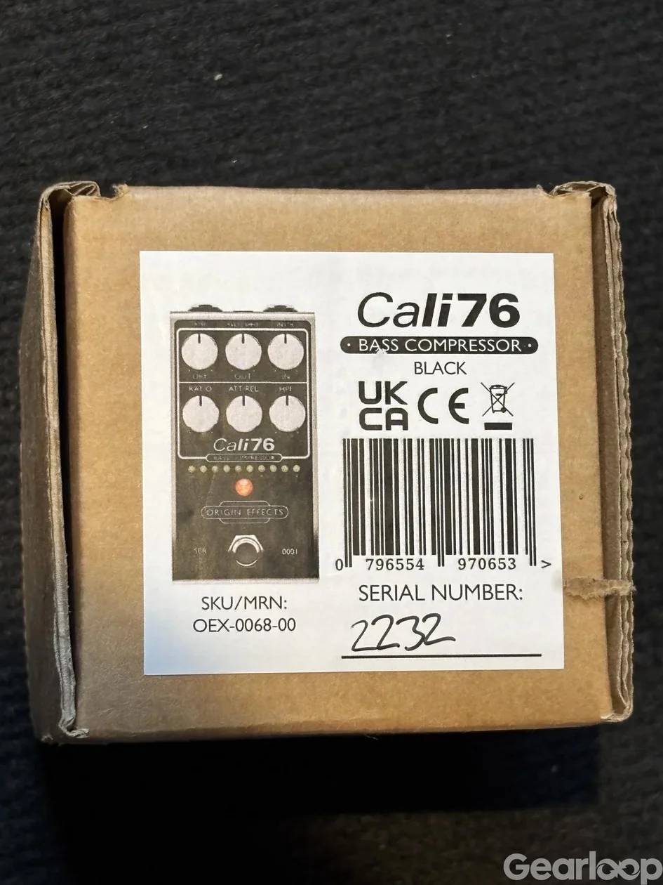 Origin Effects Cali76 Bass Compressor svart - bild 2