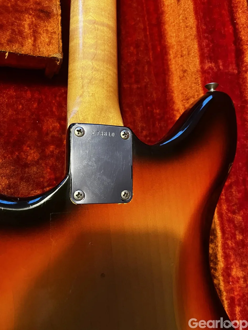 Fender jaguar 1965 L serial - bild 3