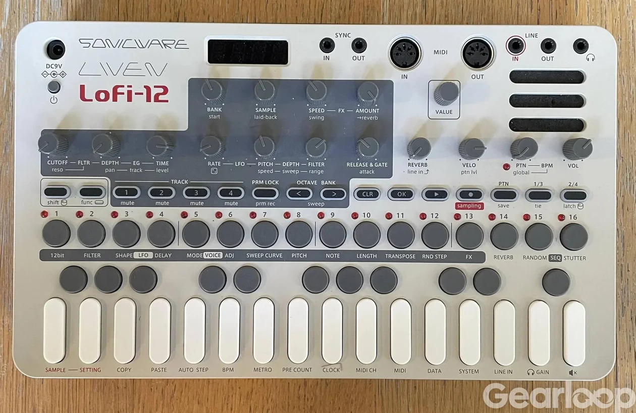 Sonicware Lofi12 sampler/groovebox - bild 2