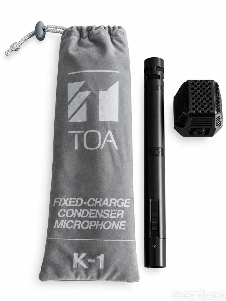 TOA K-1 – japansk vintage kondensatormikrofon från 80-talet - bild 2