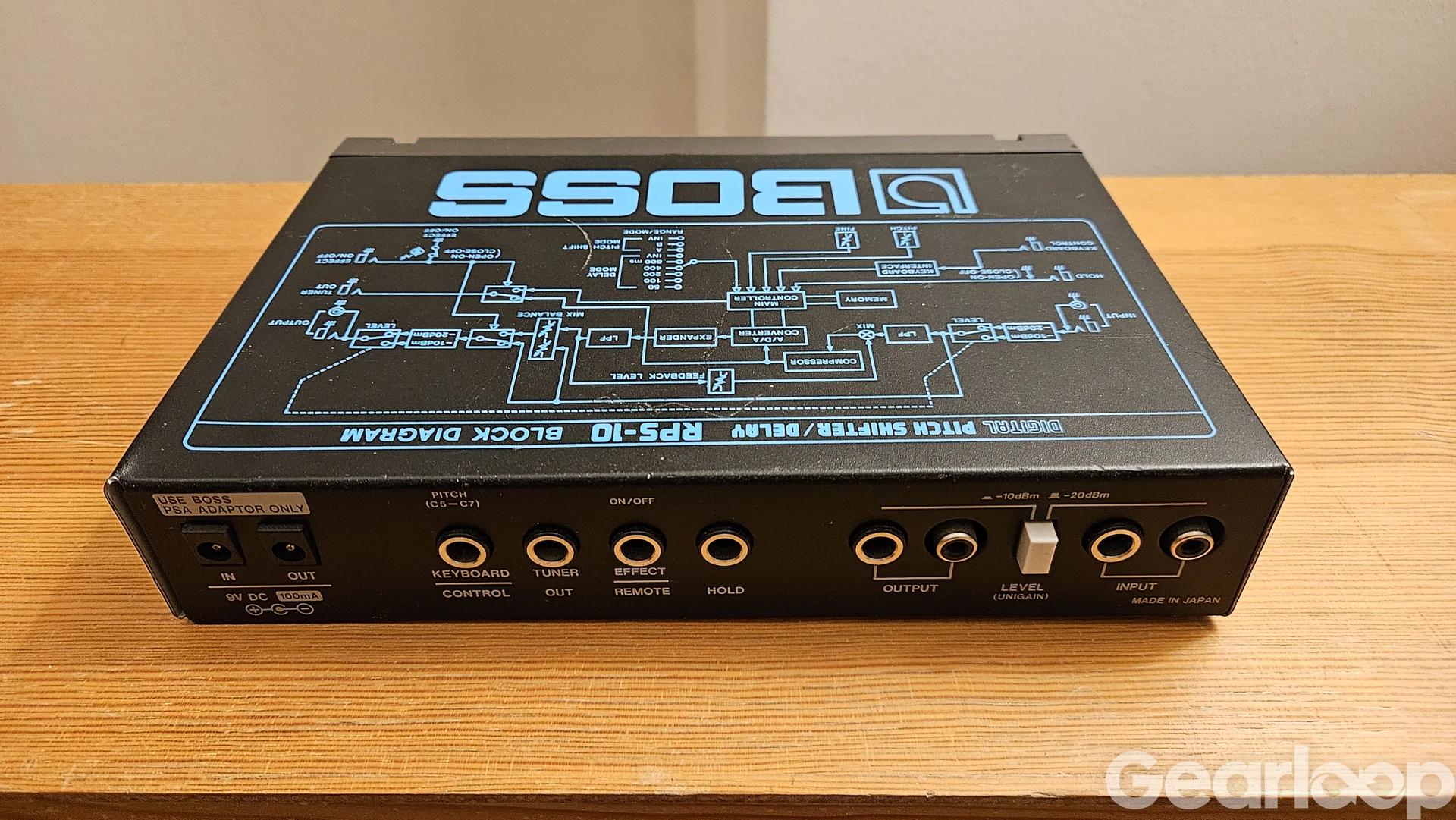 Boss RPS-10 Pitch shifter/Delay - 2 500 kr • Gearloop