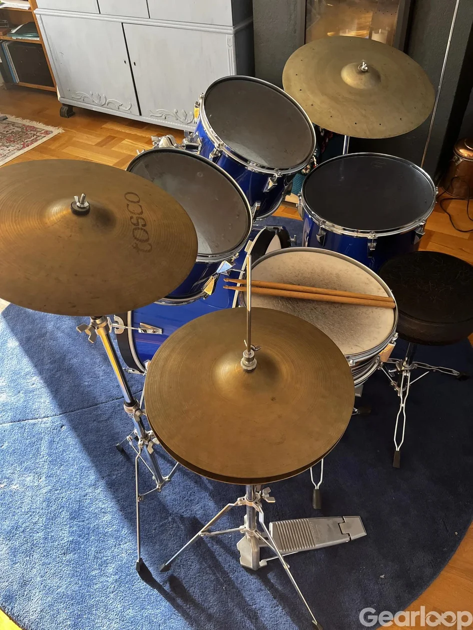Komplett och fint Yamaha trumset - Made in Japan! - bild 2