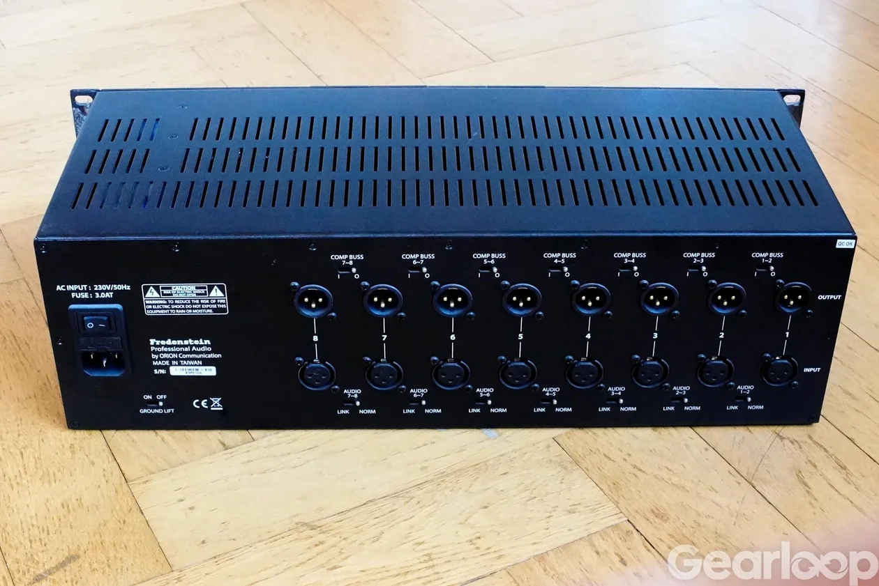 Fredenstein Bento 8 Pro Pure Analog – 500-rack - bild 2