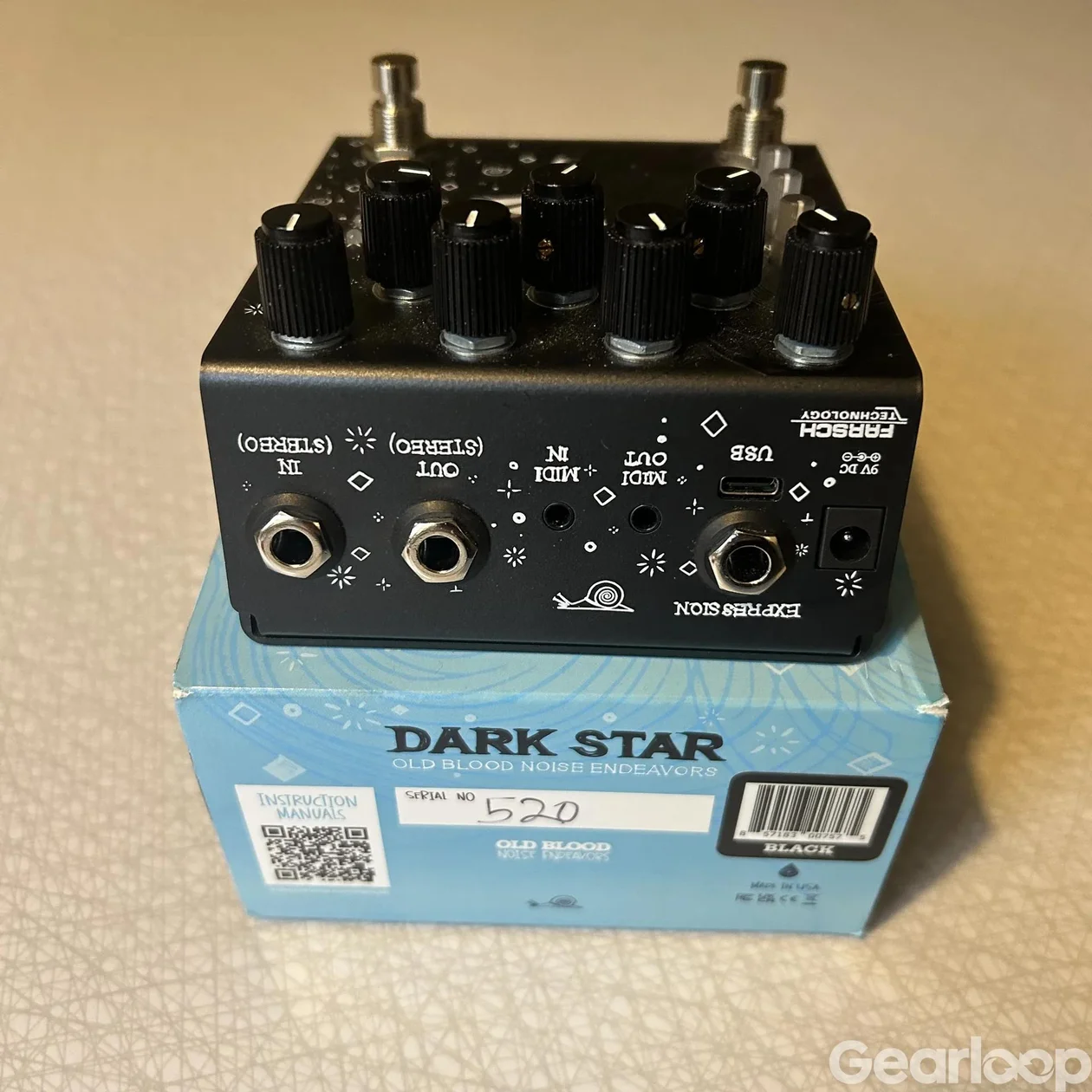 Old Blood Noise Endeavors Dark Star Stereo Reverb - bild 2