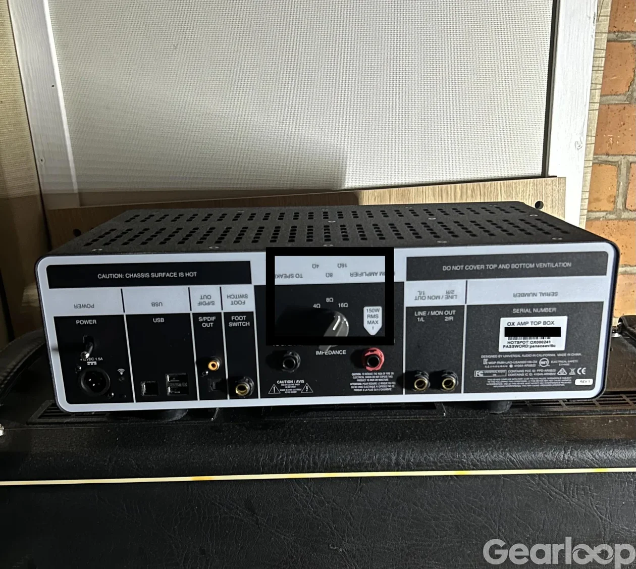 Universal Audio OX Amp Top Box load box - bild 2