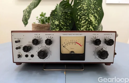 Sveriges Radio Hh61 förförstärkare/preamp | 74dB | germanium