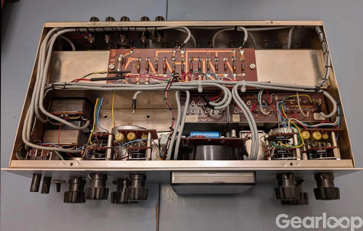 Sveriges Radio Hh61 förförstärkare/preamp | 74dB | germanium - bild 3