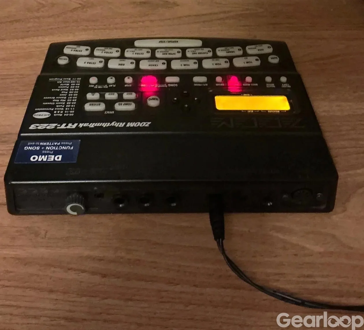 Zoom RT-223 RhythmTrak Drum Machine & Bass Synth - bild 2