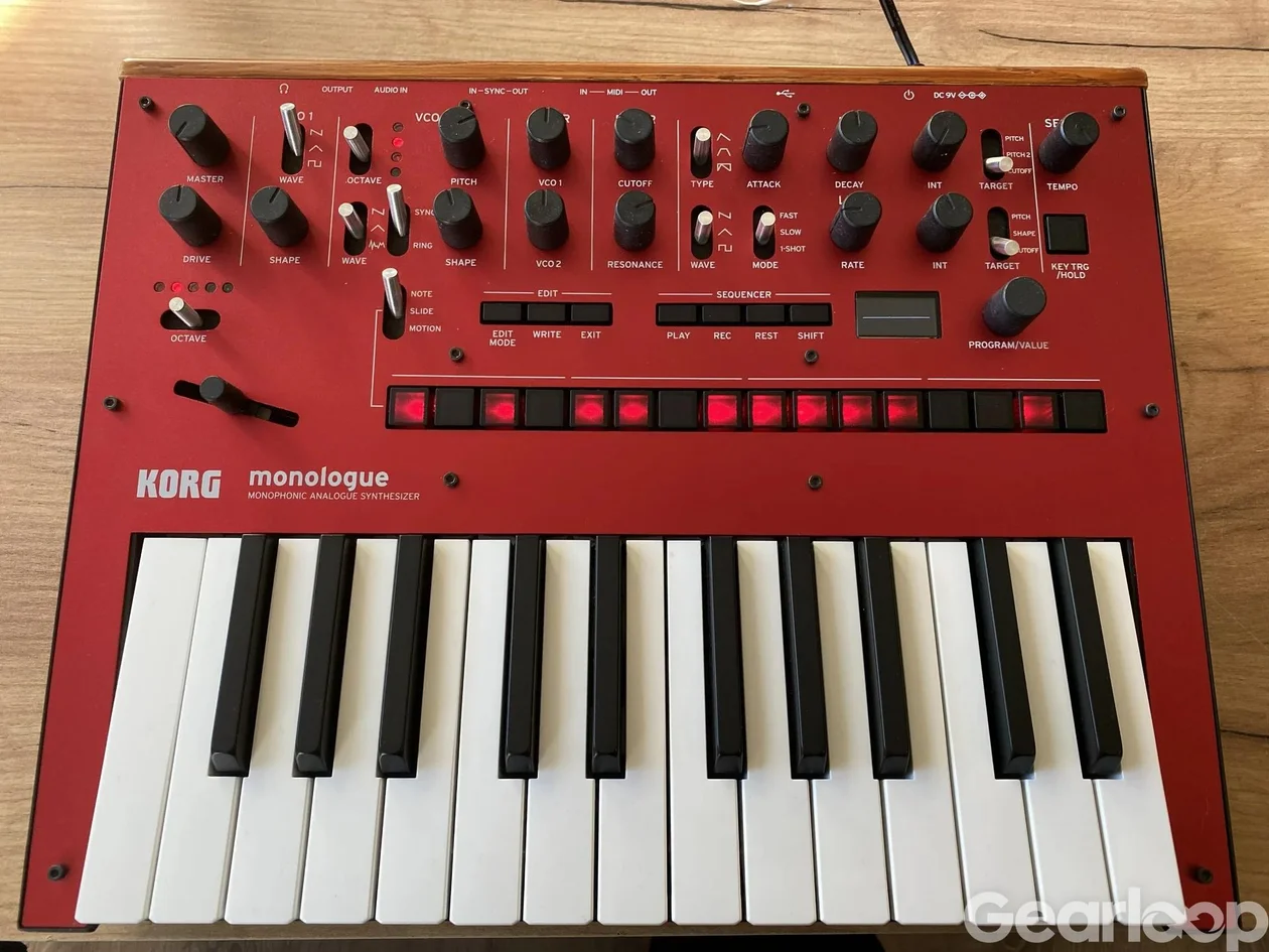 Korg Monologue (Röd) - bild 1