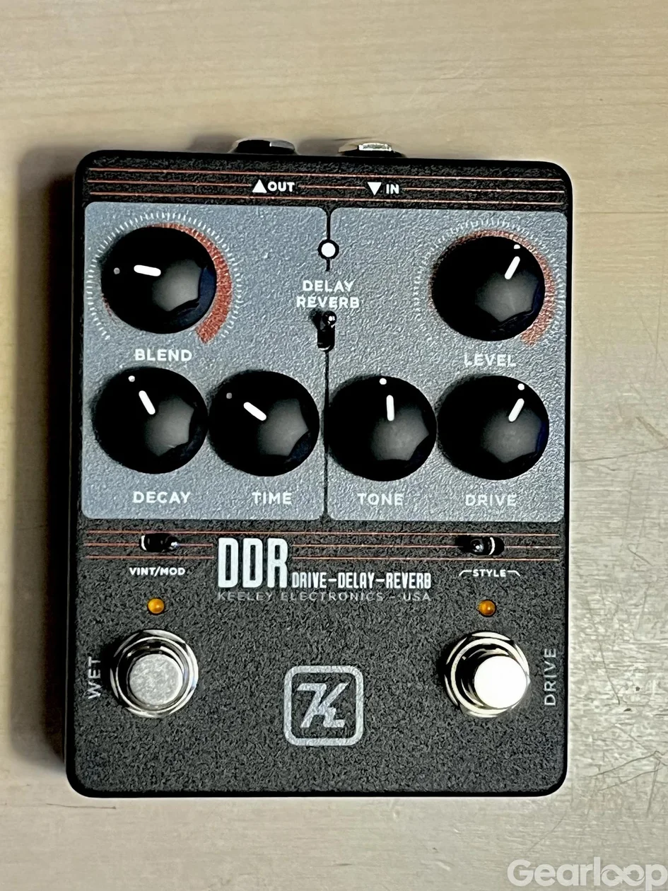 Keeley DDR - Bluesbreaker/Tube screamer och delay/reverb! - bild 1