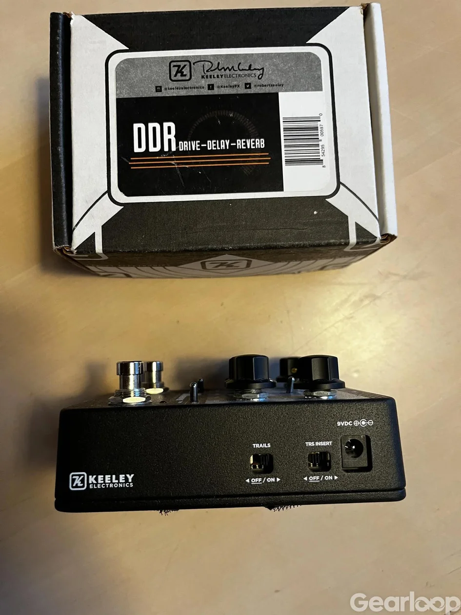 Keeley DDR - Bluesbreaker/Tube screamer och delay/reverb! - bild 2