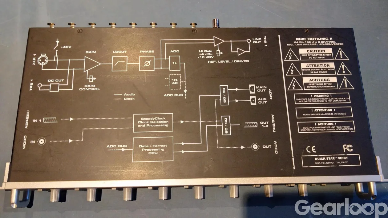 RME OctaMic II preamp och A/D omvandlare - bild 5
