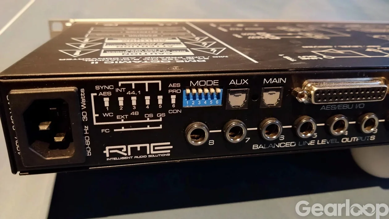 RME OctaMic II preamp och A/D omvandlare - bild 7