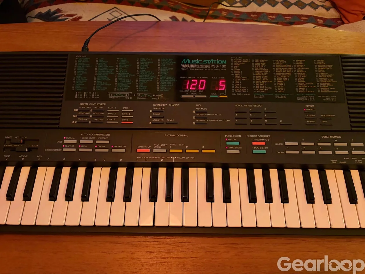 Yamaha Portasound PSS-480 - bild 3