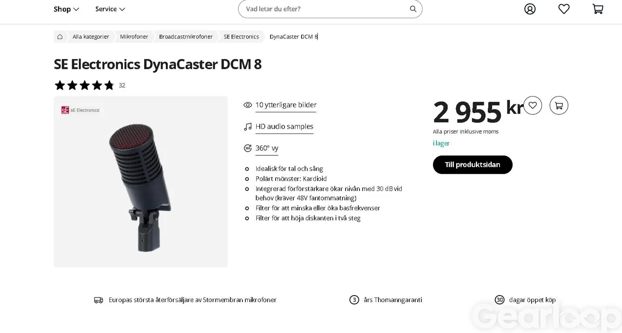 SE Electronics DynaCaster DCM 8 - bild 2
