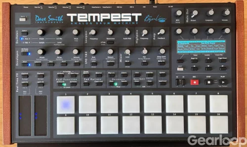 DSI Tempest Analog Drum Machine - perfekt skick