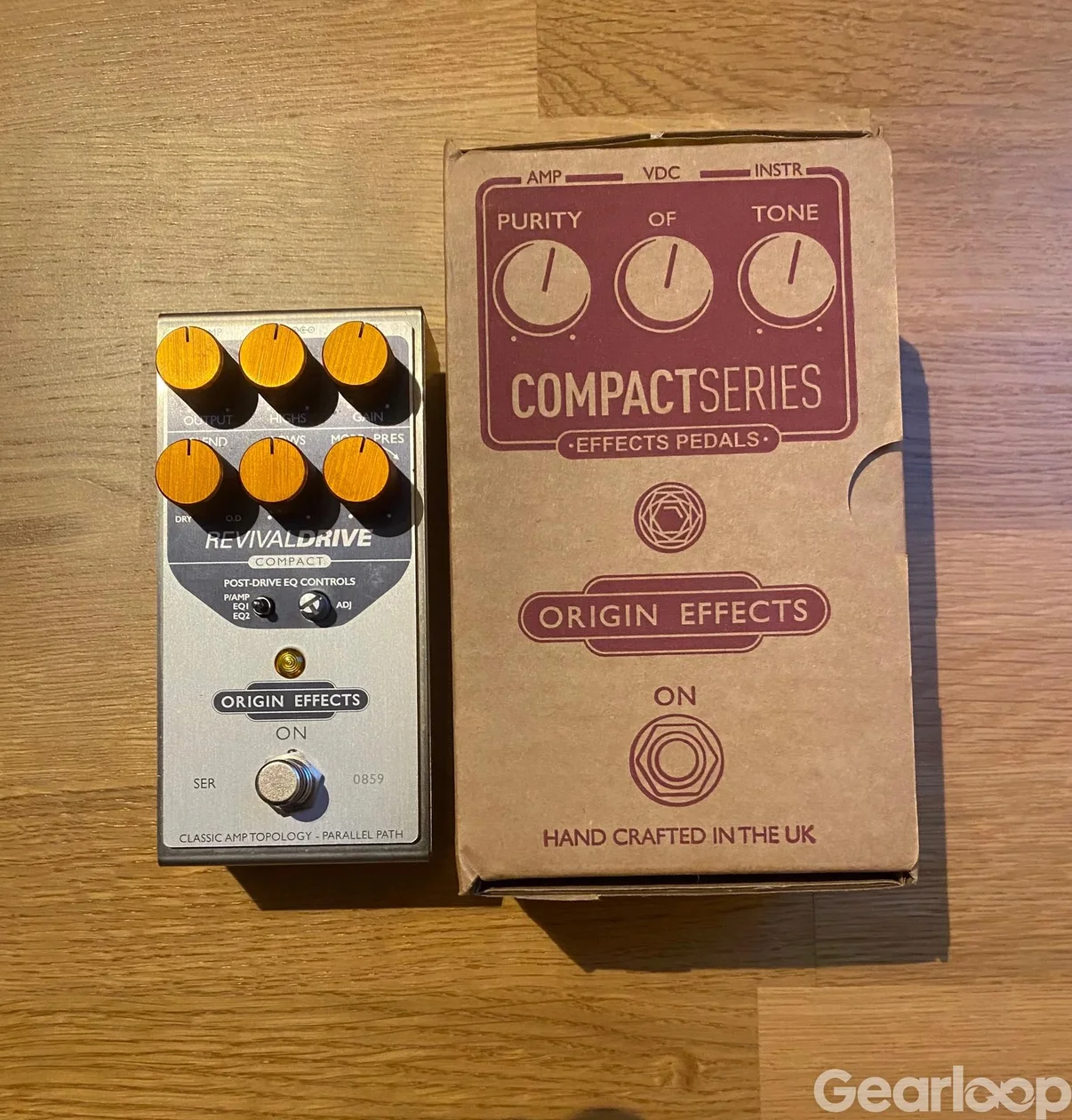 Origin Effects RevivalDRIVE Compact Overdrive - bild 2