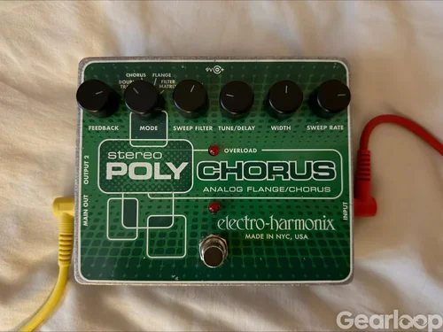 Pedal; Electro Harmonix Stereo Polychorus Analog, Malmö