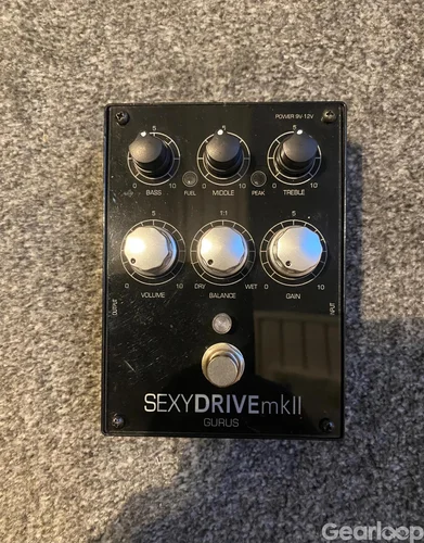 Gurus Sexydriver mkII marshall/overdrivepedal