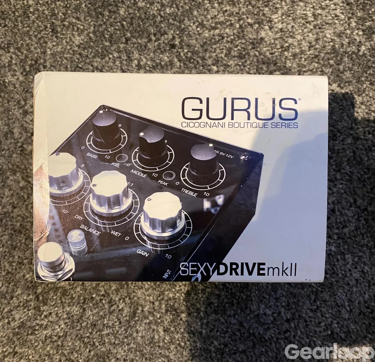 Gurus Sexydriver mkII marshall/overdrivepedal - bild 2