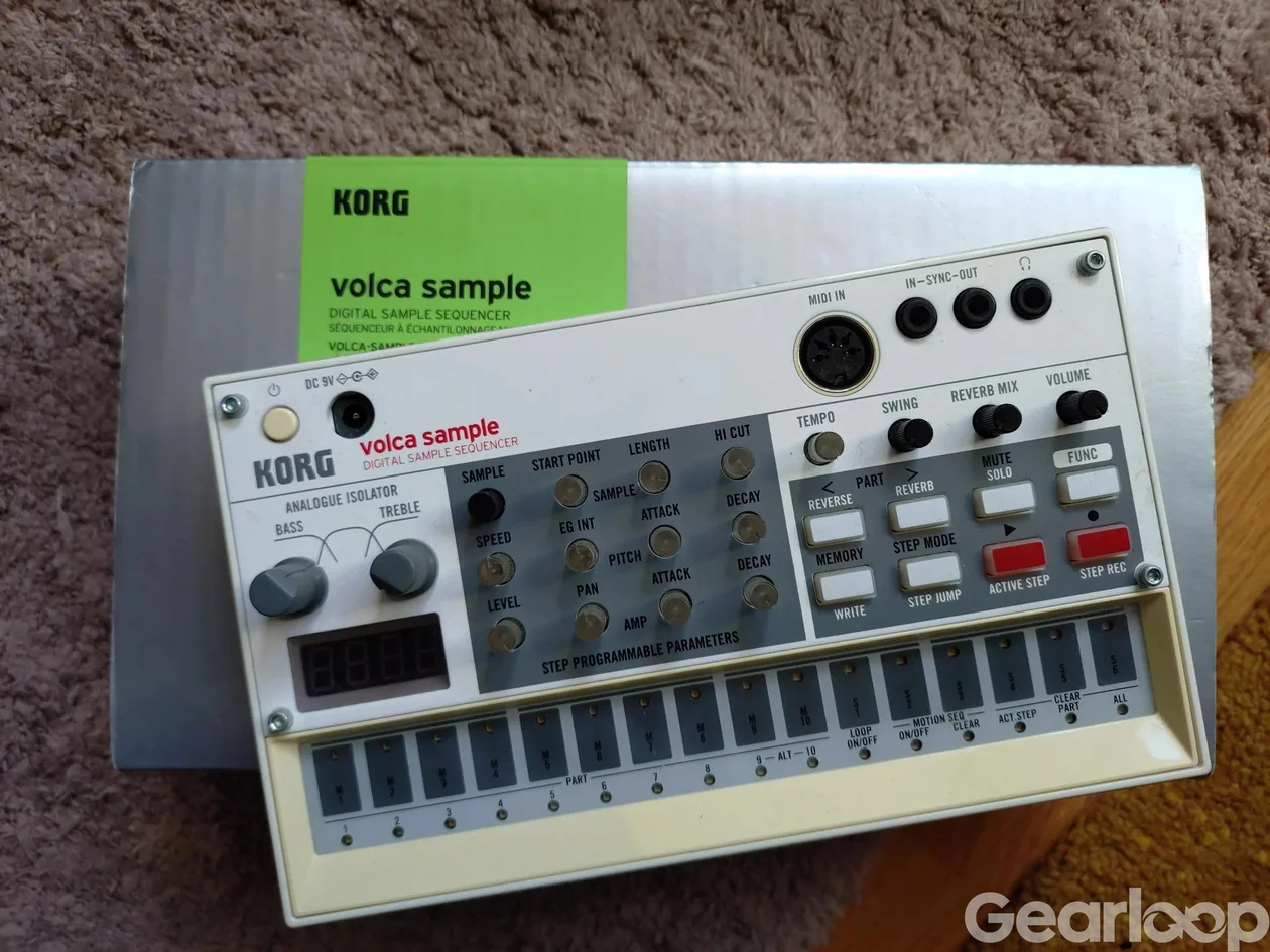 Keystep Pro, TR-6S, Volca Sample/FM, NanoCompressor m.m. - bild 4