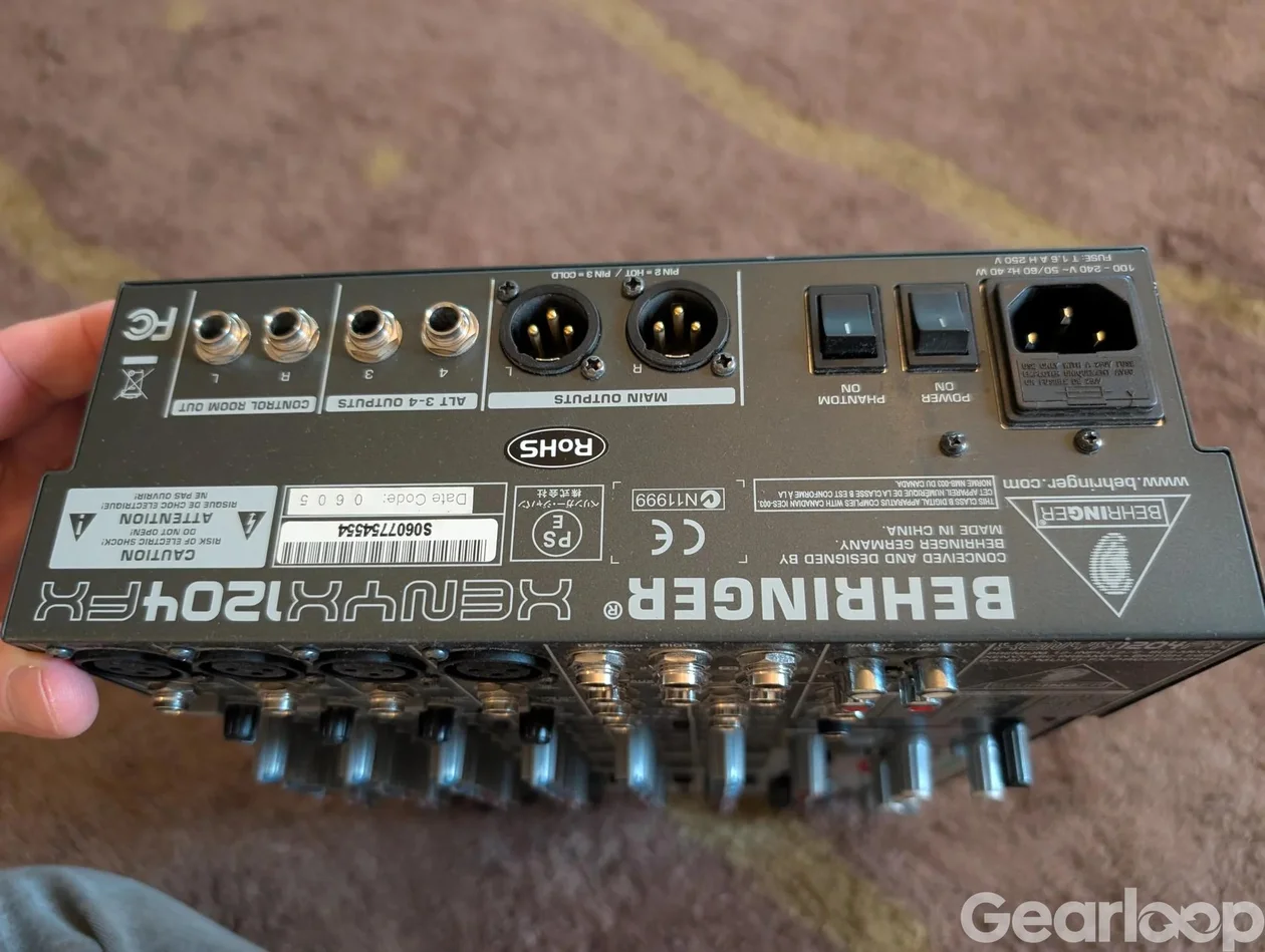Behringer xenyx 1204 fx - bild 2