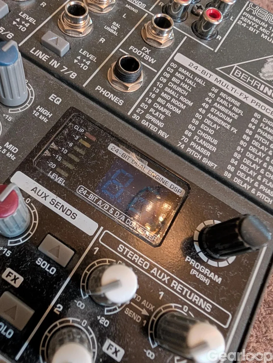 Behringer xenyx 1204 fx - bild 4