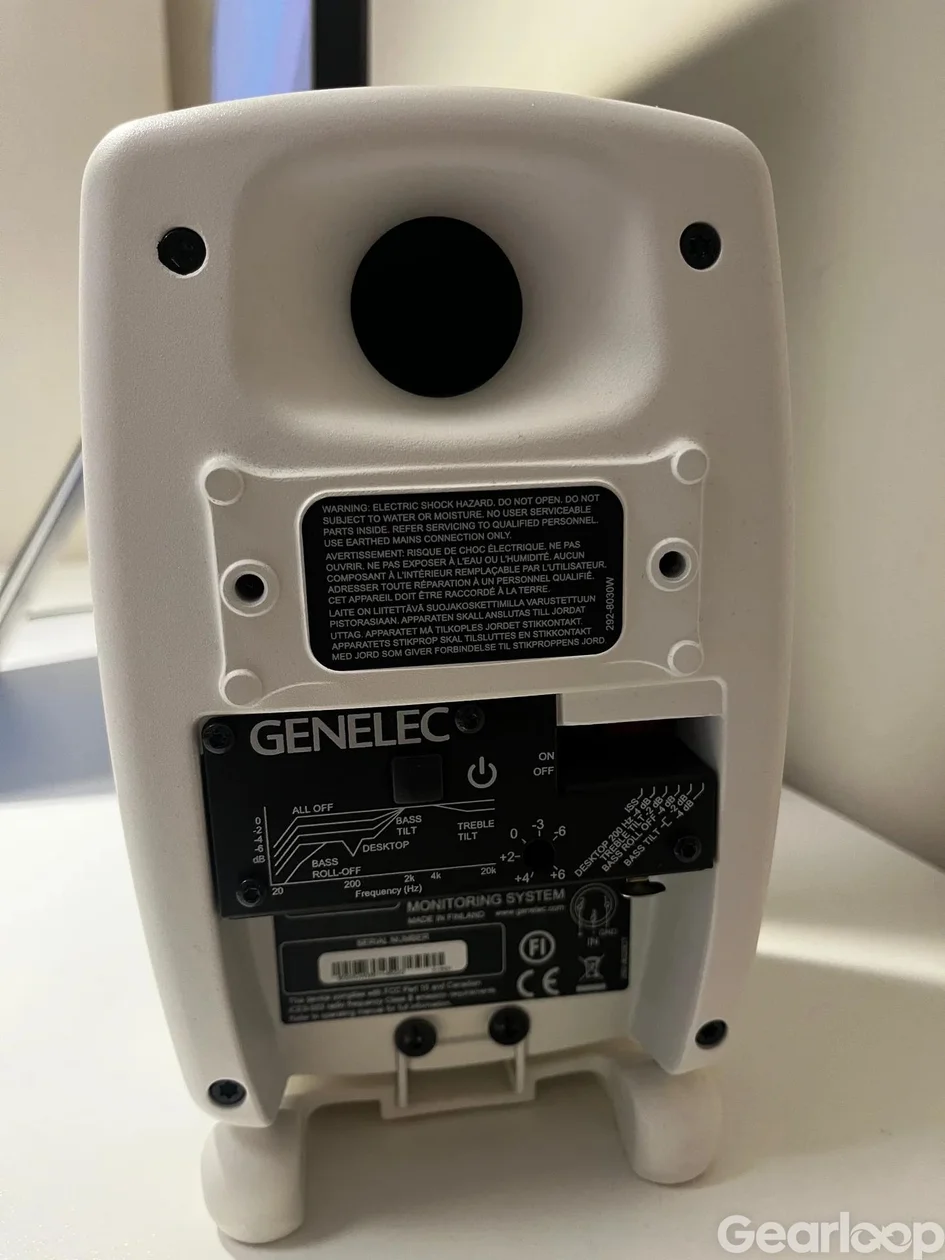 Pair of Genelec 8020D white studio monitors - bild 4