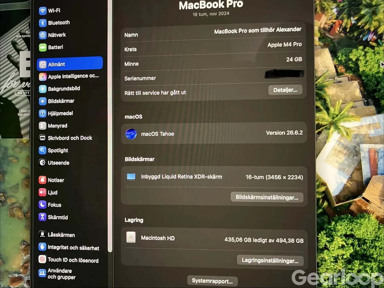 MacBook Pro 16” 2024 M4 Pro space gray - bild 5