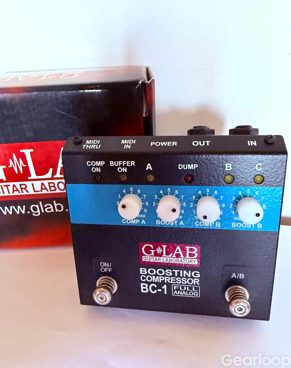 G-Lab BC-1 Boosting Compressor och Caline Santa Carla boost - bild 3