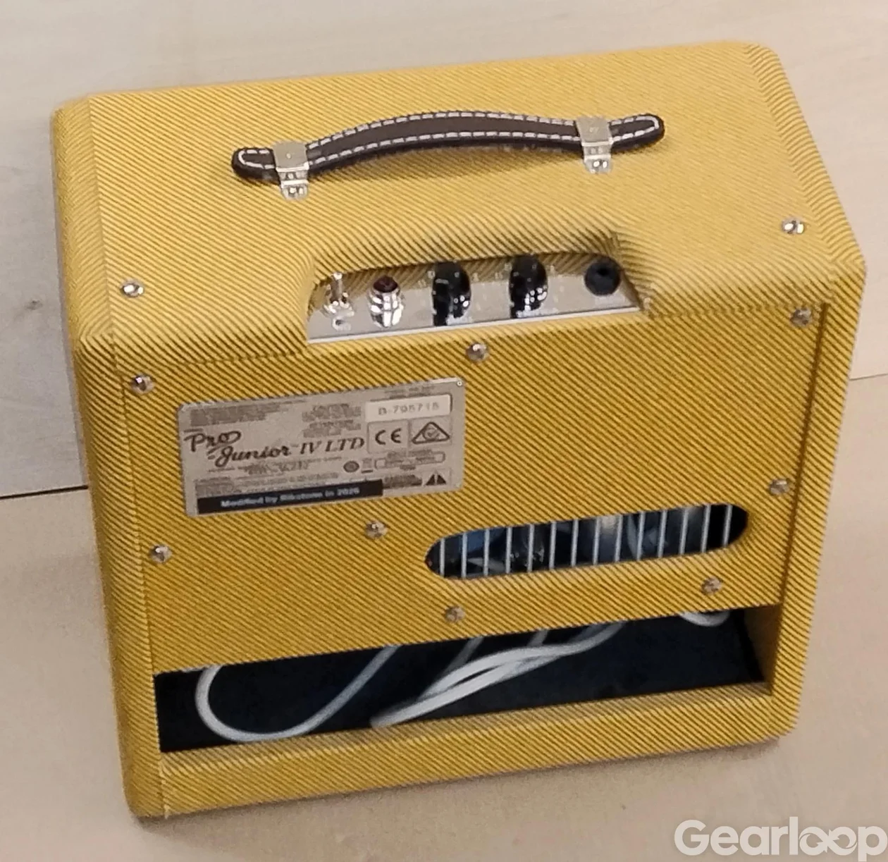 p2p konverterad Fender Pro Jr - bild 2