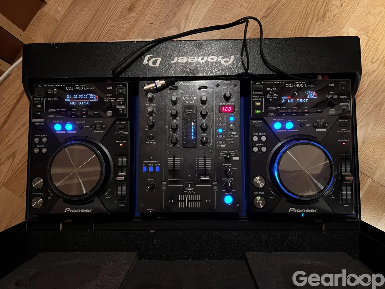 Pioneer DJ-set: 2x CDJ-400 Limited + DJM-400 Limited - bild 3