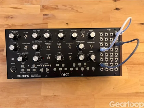 Moog Mother-32, compact semi-modular analog synth