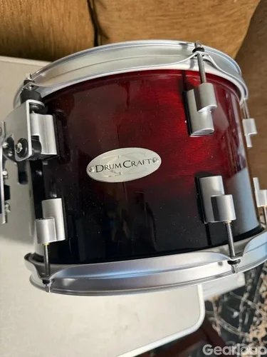 DrumCraft Series 6 13"x09" Tom Tom + tillbehör
