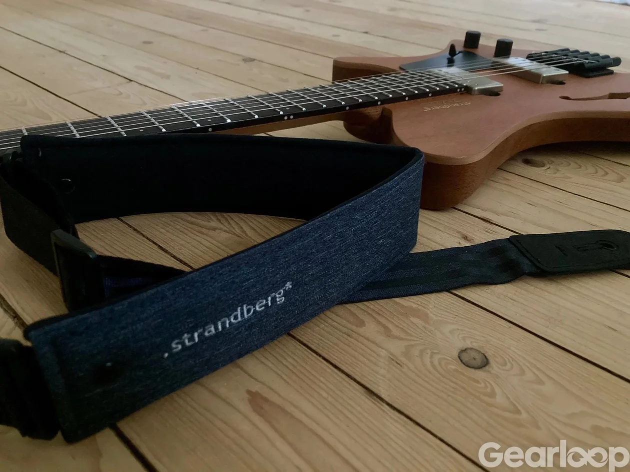 Strandberg Sälen Jazz NX6 Natural + Vital Grip axelband - bild 4