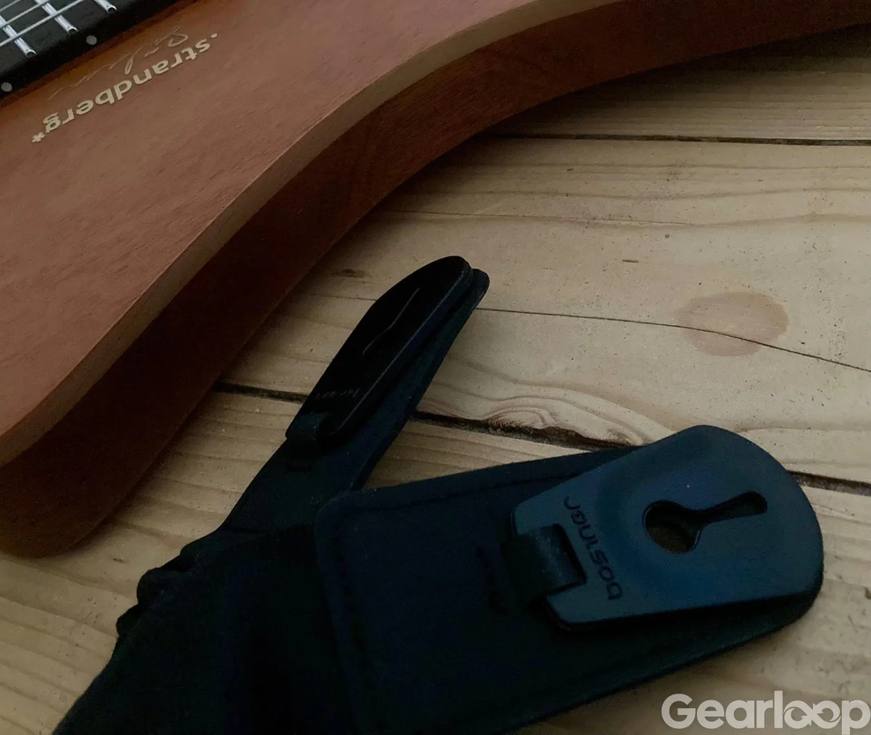 Strandberg Sälen Jazz NX6 Natural + Vital Grip axelband - bild 5