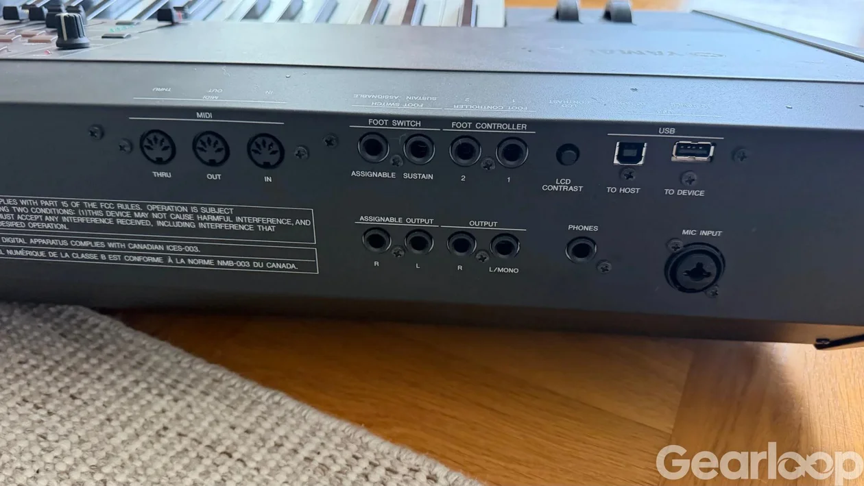 Yamaha S90 XS – 88 tangenter – toppskick - bild 3