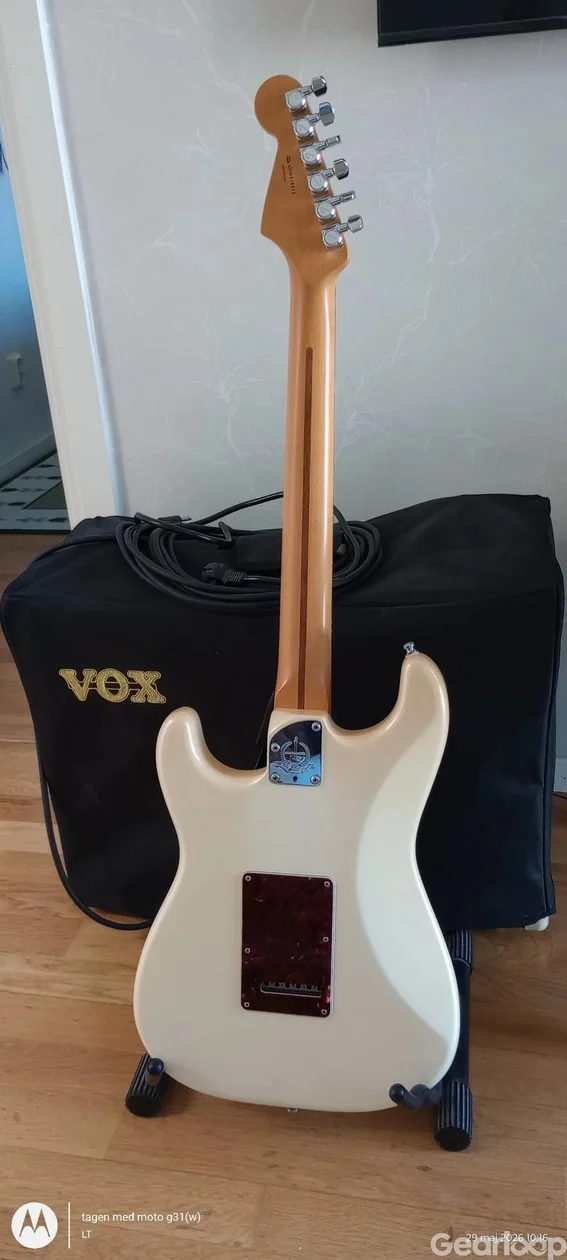 Fender NY 60 th jubileums USA Deluxe Stratocaster 2014=Fri frakt - bild 4