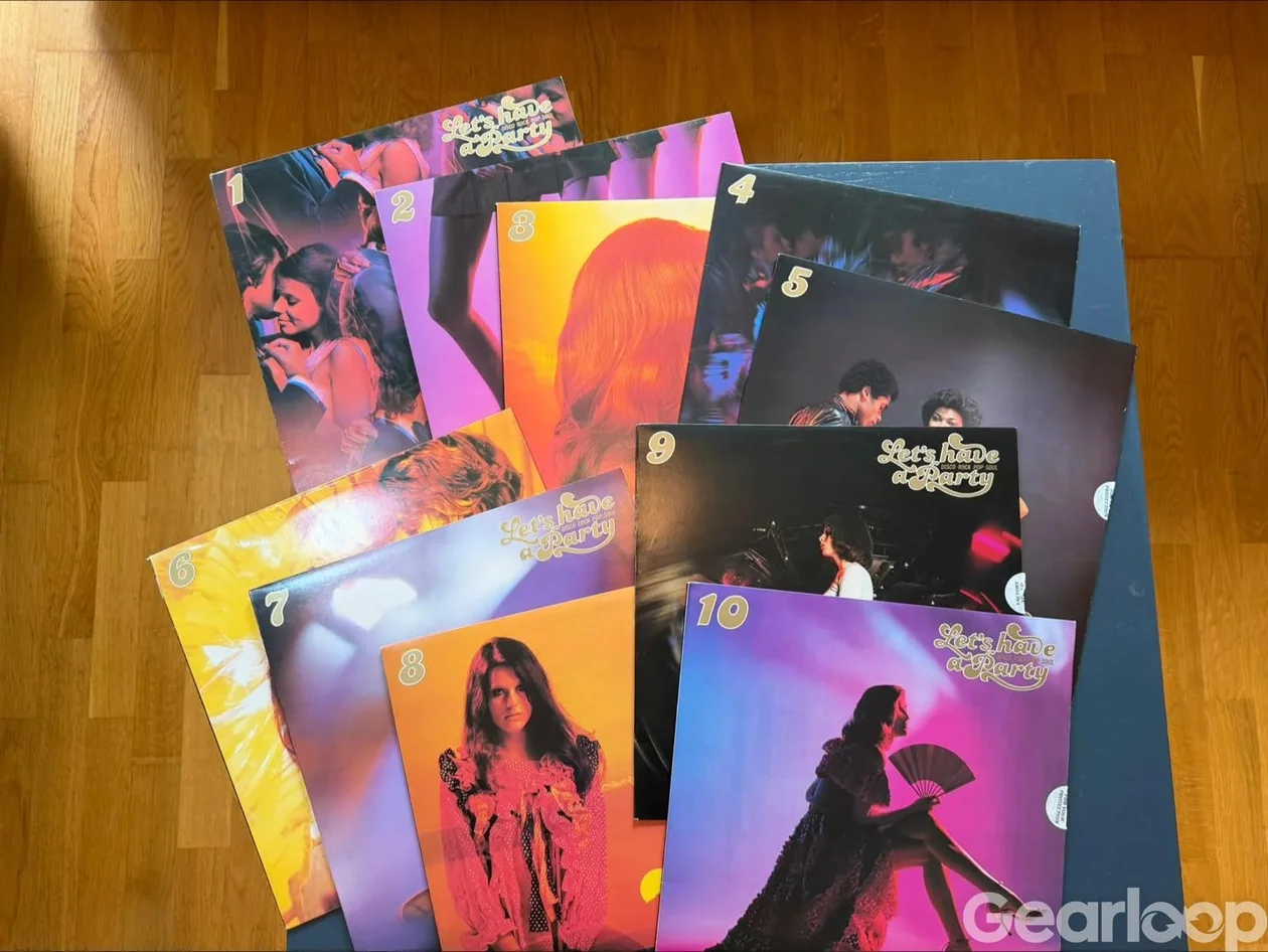 Rare Vinyl Box: Let's Have a Party, 1-10, EMI Svenska AB, 1980 - bild 1