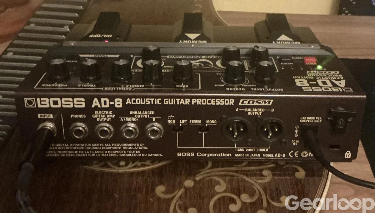 Boss AD-8 | Acoustic Guitar Processor - bild 2