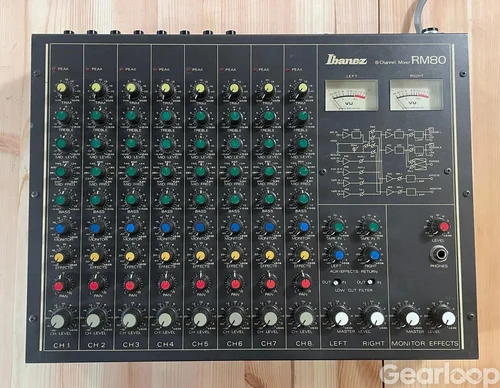 Ibanez RM80, analog mixer