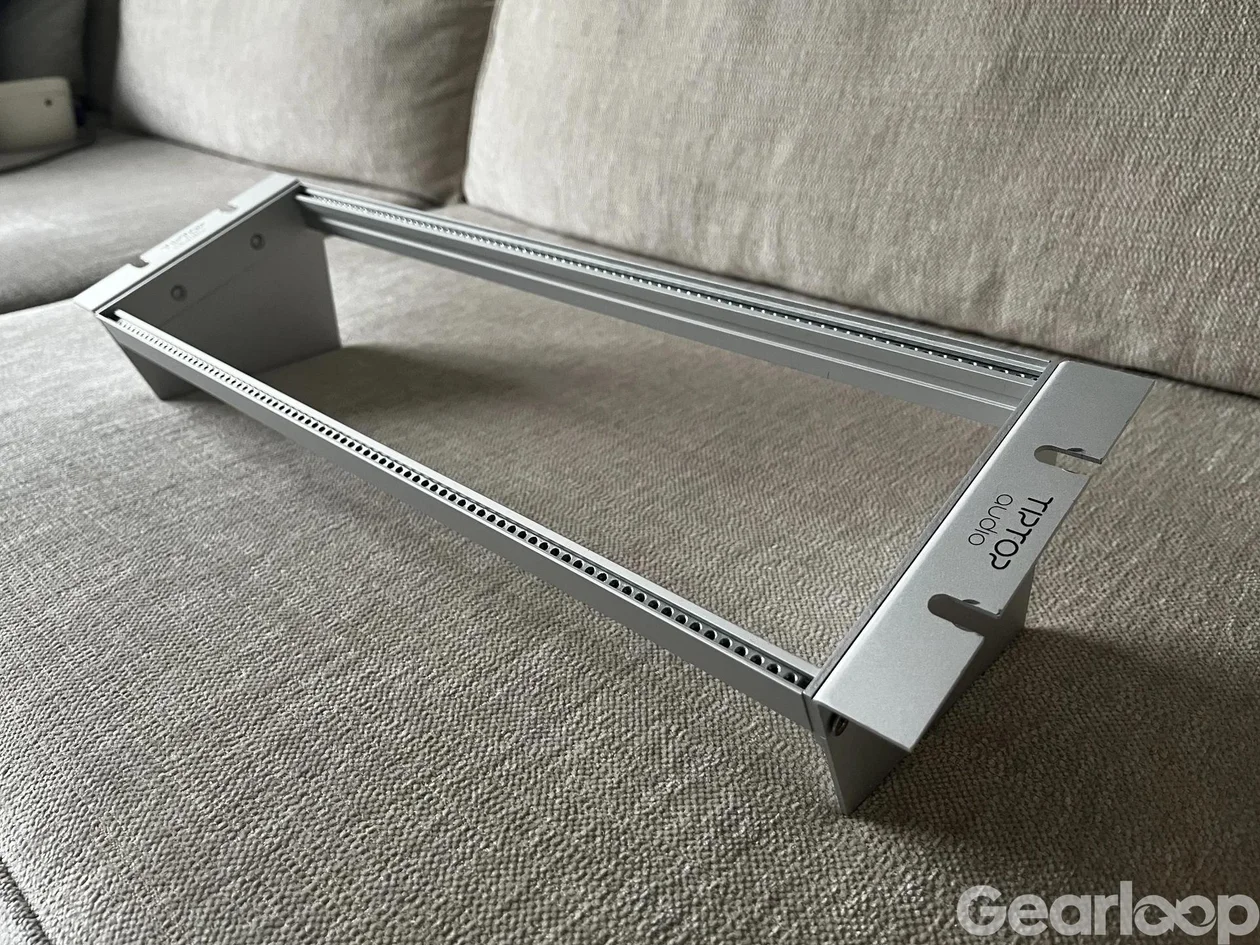 Tiptop Audio Z-Rails + Z-Ears Tabletop i silver. 84HP. - bild 3