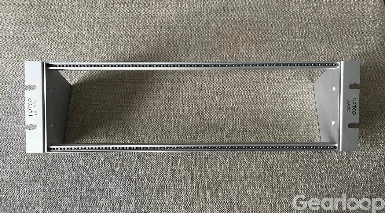 Tiptop Audio Z-Rails + Z-Ears Tabletop i silver. 84HP. - bild 1